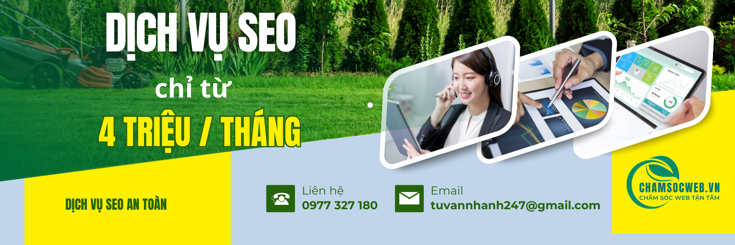 Dịch vụ seo - chamsocweb.vn