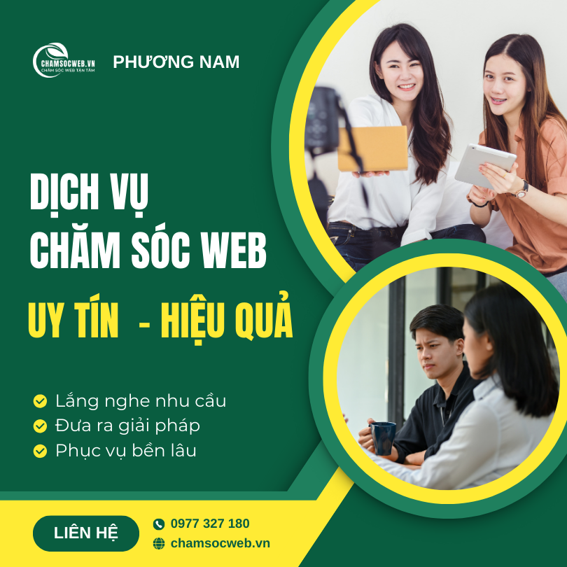 cham soc web phuong nam uy tin hieu qua